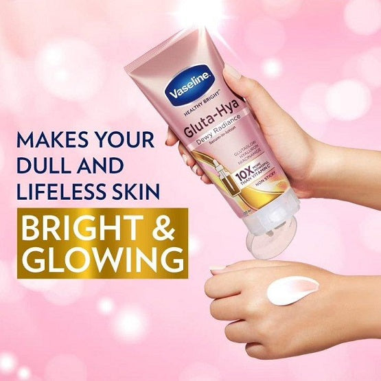 Vaseline GlutaHya Smooth Radiance Serum Burst Lotion 200ML The