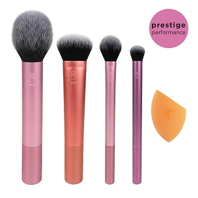 REAL TECHNIQUES - EVERYDAY ESSENTIALS BRUSHES AND SPONGE SET