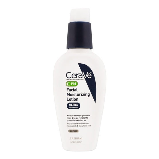 CeraVe - PM Facial Moisturizing Lotion - 60ml (Without Box) (SD)