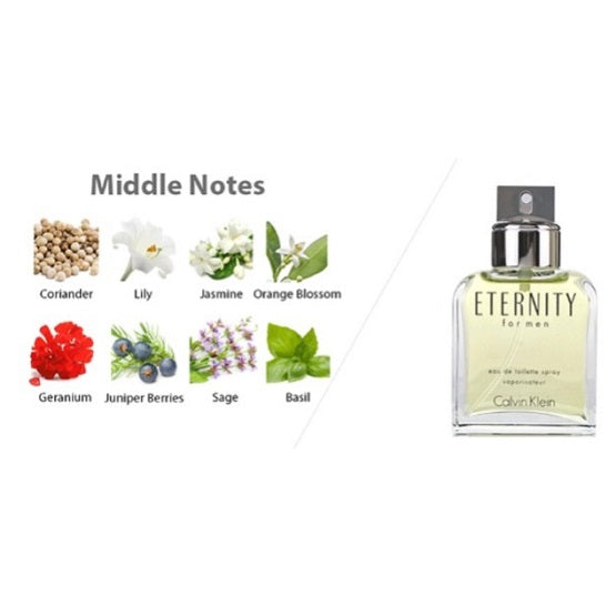 Men's Perfume Calvin Klein Eternity for Men EDT 100 ml (1 Unit)