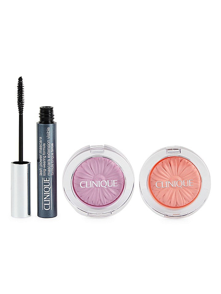 Clinique Jet Set Travel-Ready Eyes & Cheeks 3-Piece Set In Pakistan