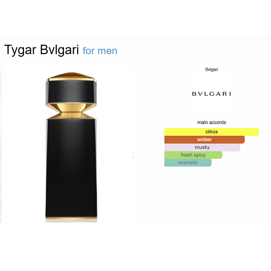 Bvlgari Le Gemme - Tygar Edp - 100ml