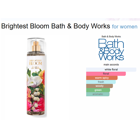 Bath & Body Works Fine Fragrance Mist - Brightest Bloom