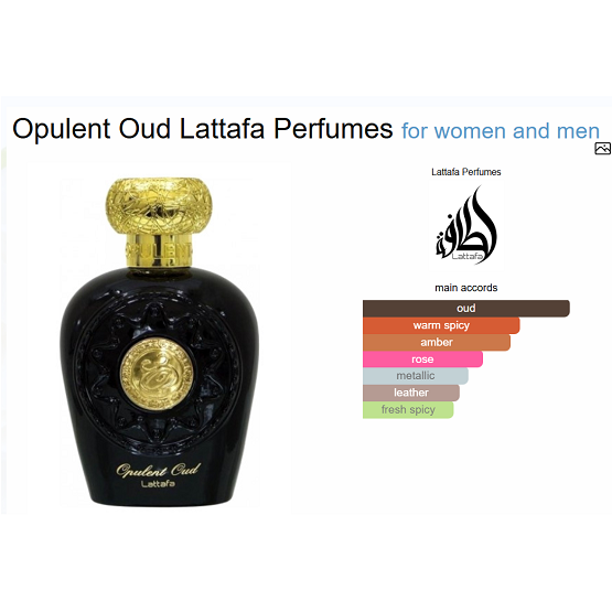 LATAFFA - OPULENT OUD EDP - 100ML