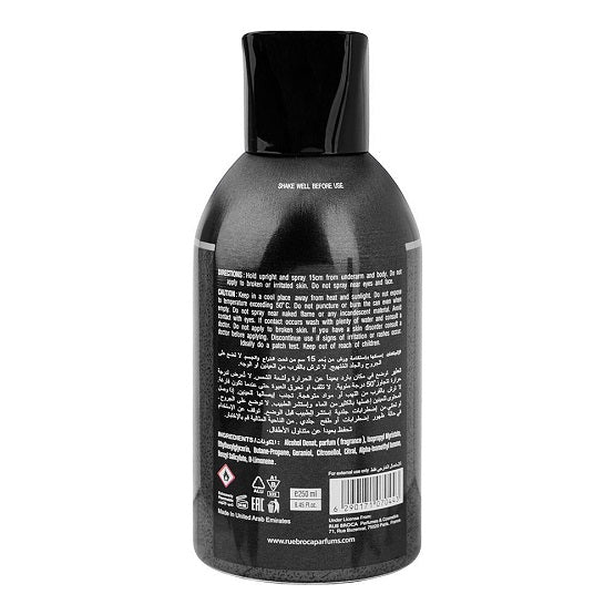 AFNAN - RUE BROCA PRIDE POUR HOMME - 250 ML BODY SPRAY