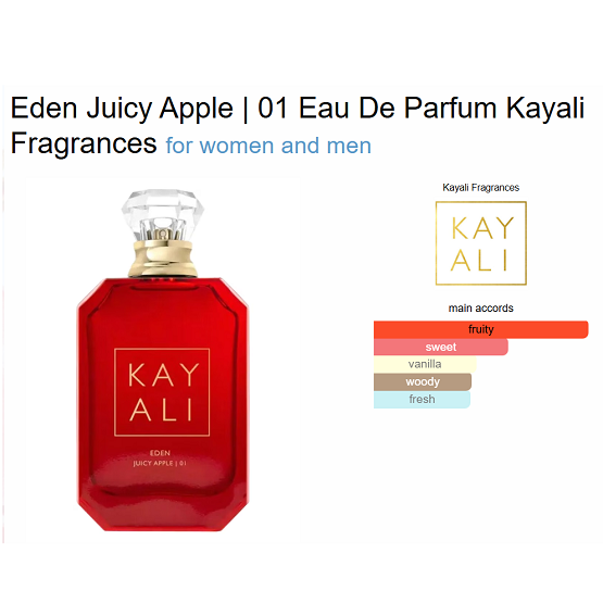 HUDA BEAUTY - Kayali Eden Juice Apple 01 Eau de Parfum - 10ml