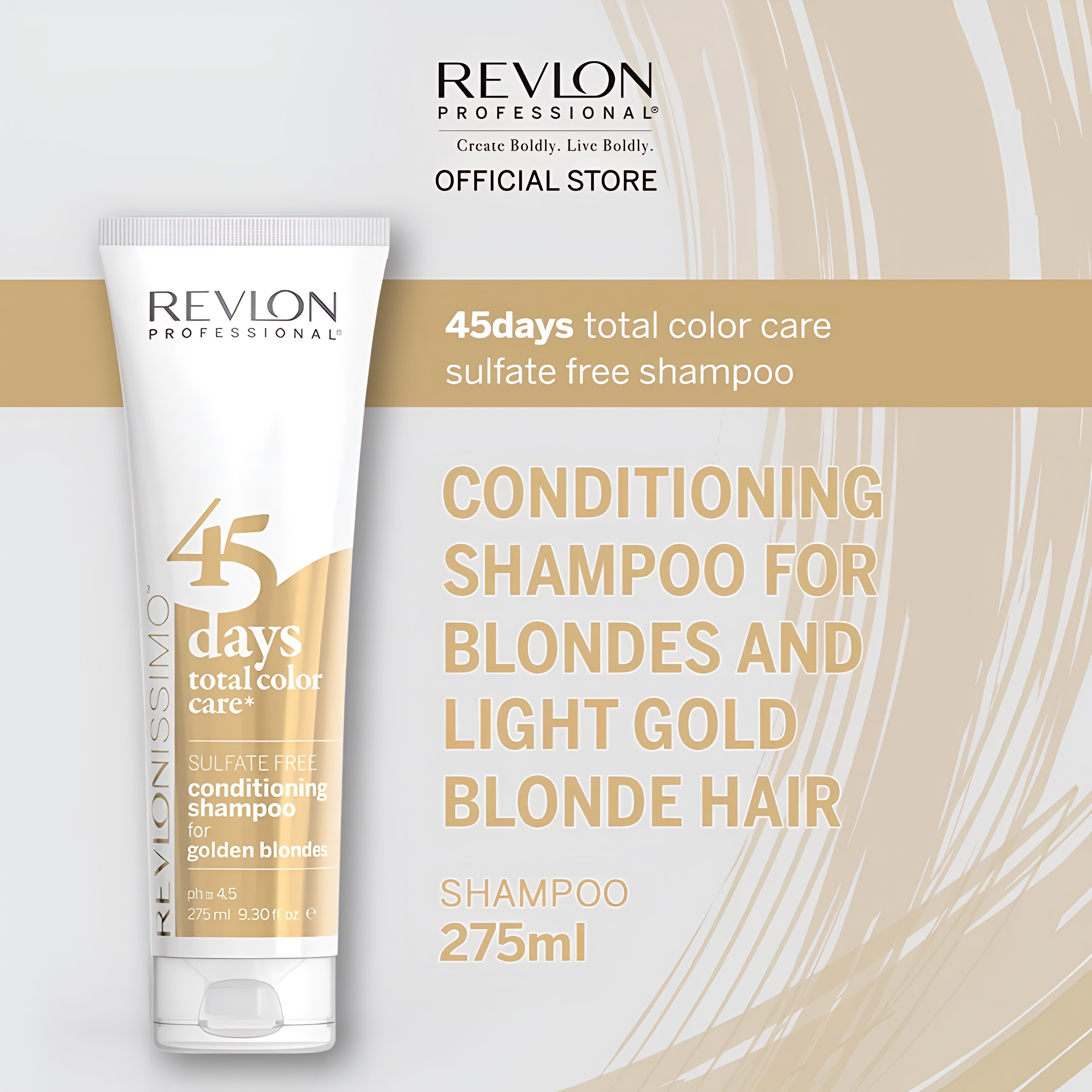 Revlon 45 Days Total Color Care Shampoo Golden Blondes in Pakistan