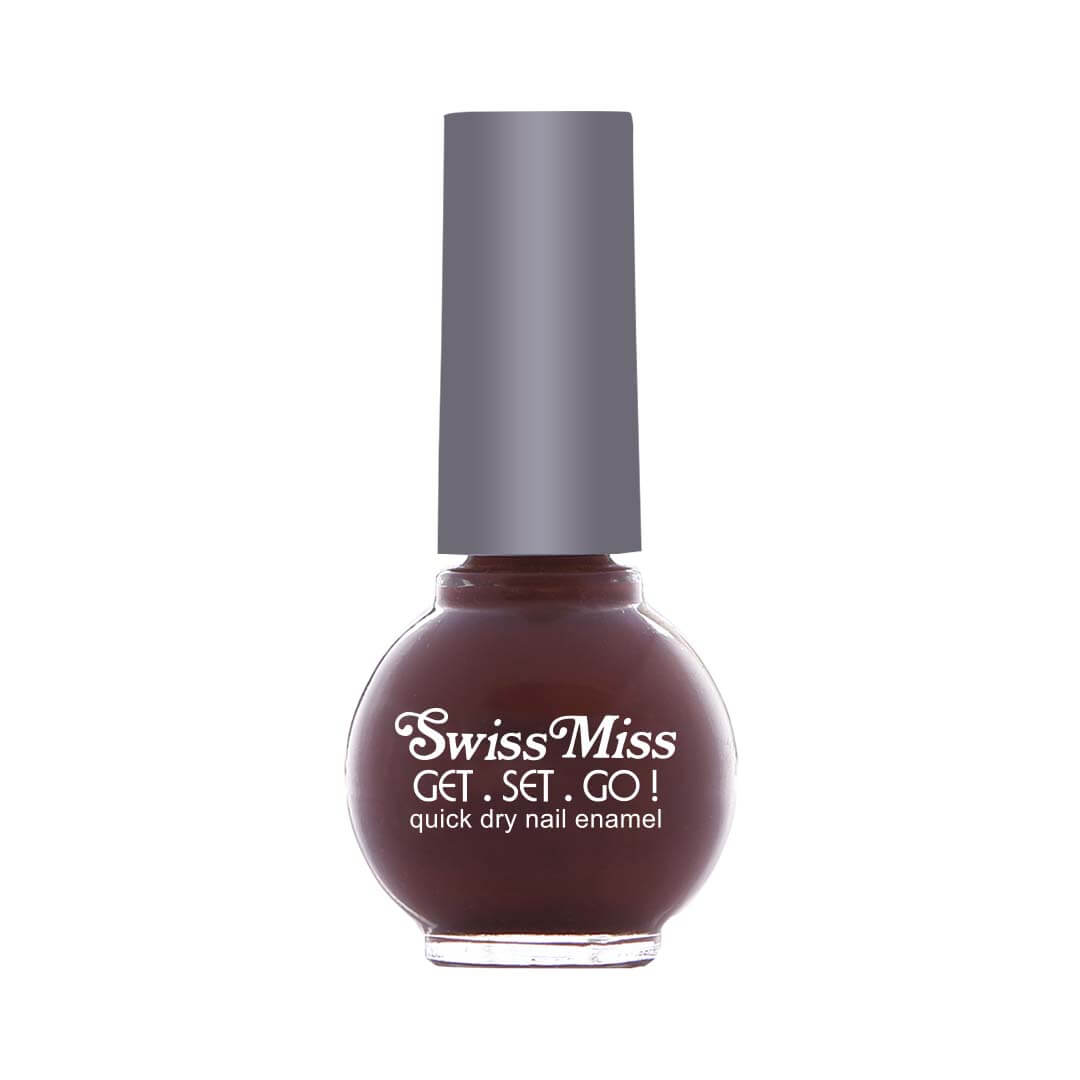 Swiss Miss - Nail Enamel Get Set Go - Dark Chocolate 223