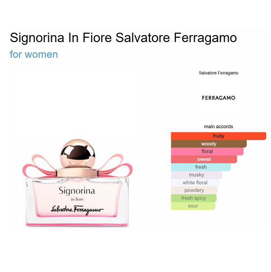 FERRAGAMO - SIGNORINA FIORE WOMEN EDT - 100ML