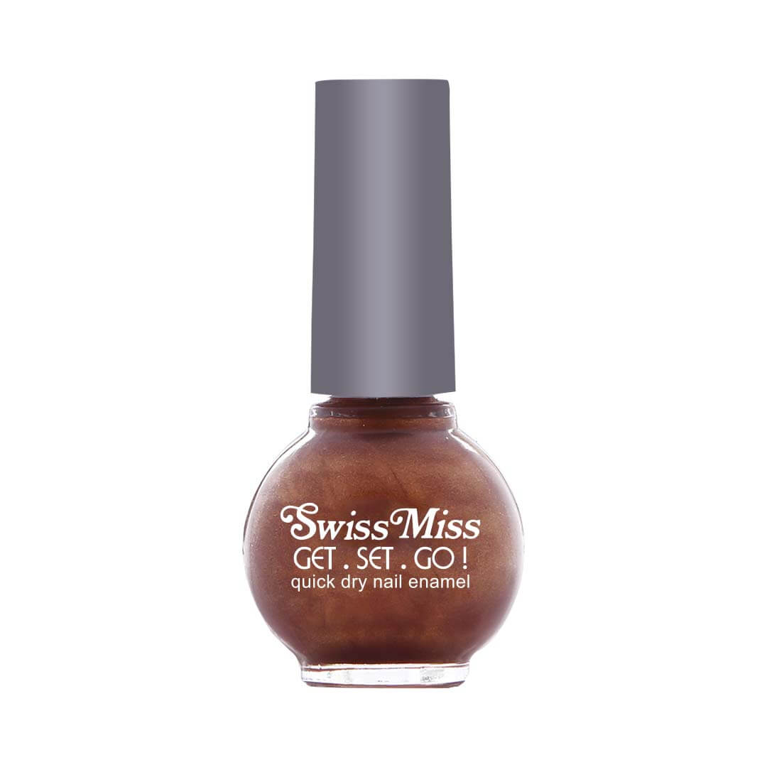 Swiss Miss - Nail Enamel Get Set Go - Metallic Brown 249