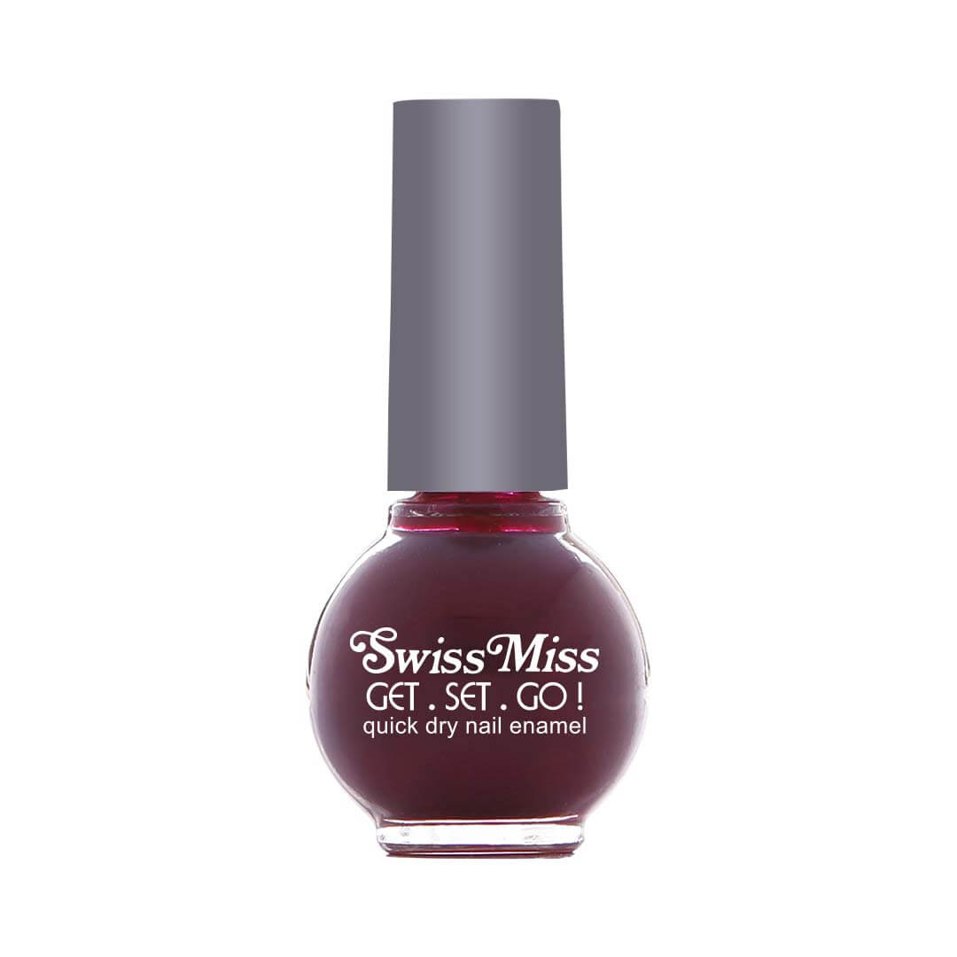 Swiss Miss - Nail Enamel Get Set Go - True Maroon 284