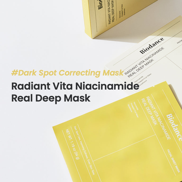 BIODANCE - Radiant Vita Niacinamide Real Deep Mask - 1 Sheet