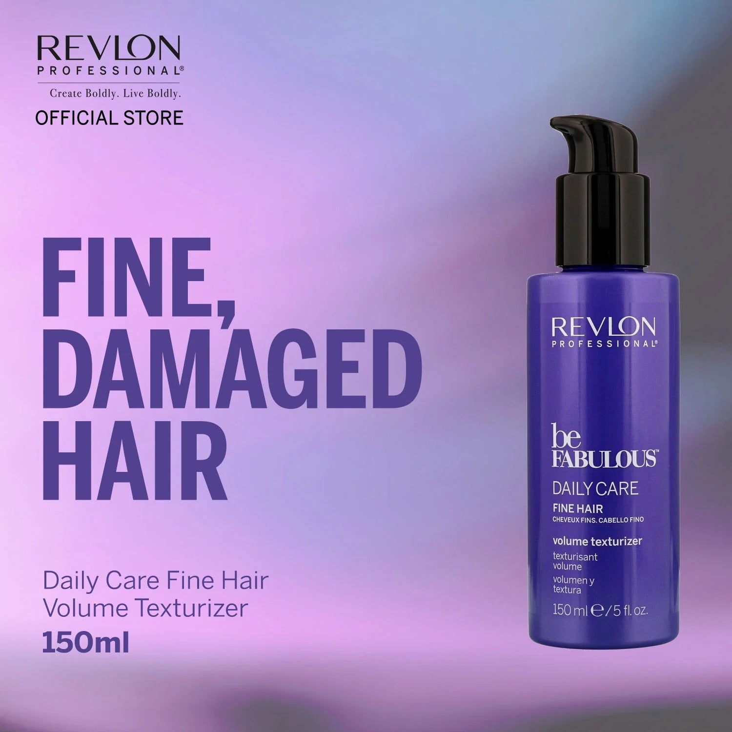 BeFabulous™ Fine Hair Volume Texturizer Hair Serum 150ml