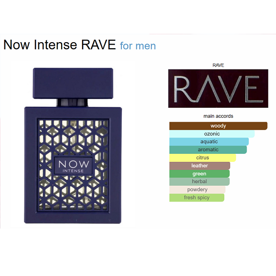 RAVE - NOW INTENSE MEN EDP - 100ML