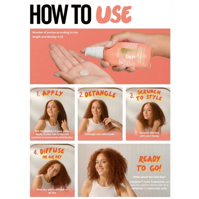 UniqONE™ All-in-One Leave-In Hair Treatment for Curls 230ml