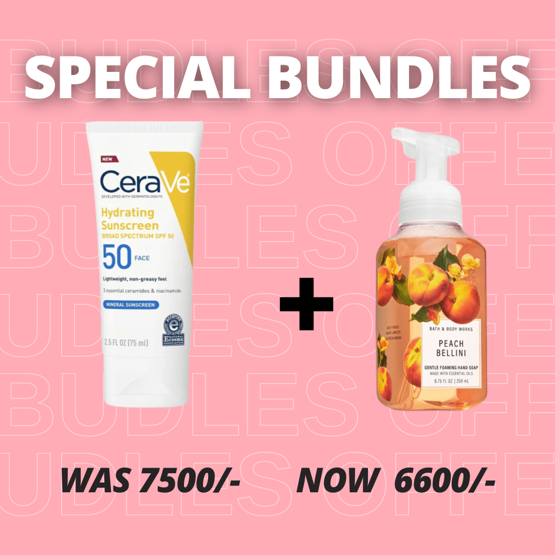 Cerave Special Bundle Sunscreen Bath Body Works Hand Wash In Pakistan