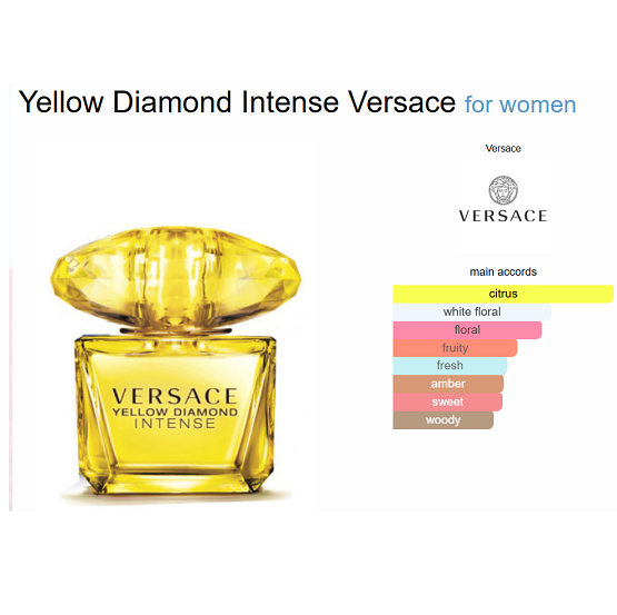 VERSACE - YELLOW DIAMOND INTENSE WOMEN EDP - 90ML