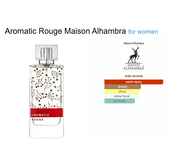 ALHAMBRA - AROMATIC ROUGE EDP - 100ML