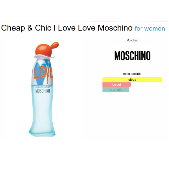 Moschino - I Love Love EDT - 4.9ML