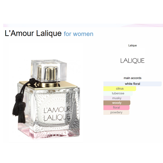 LALIQUE - L'AMOUR WOMEN EDP - 100ML
