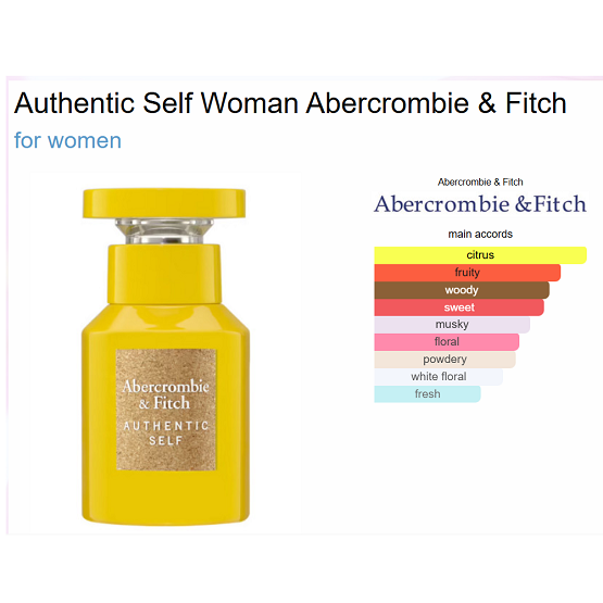 A&F - AUTHENTIC SELF WOMEN EDP - 100ML