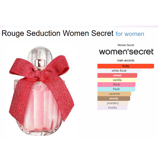 WOMEN SECRET - ROUGE SEDUCTION EDP - 100ML