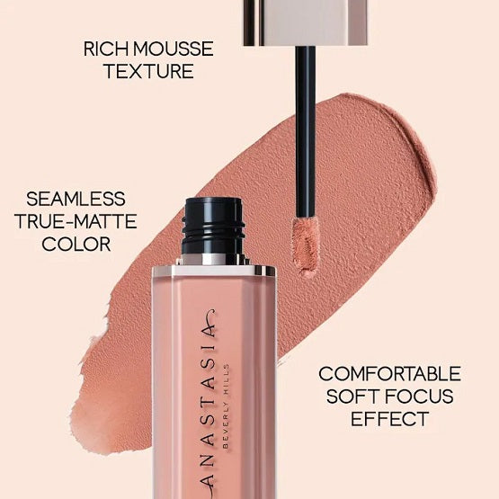 ANASTASIA BEVERLY HILLS - Lip Velvet Liquid Lipstick - Peachy Nude