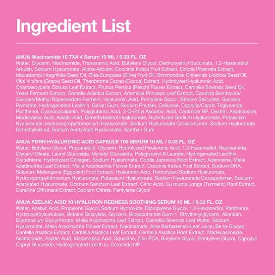ANUA Serum Mini Discovery Set 3×10ml Price In Pakistan 