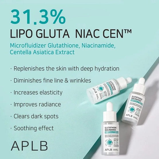 APLB - Glutathione Niacinamide Ampoule Serum - 40ml