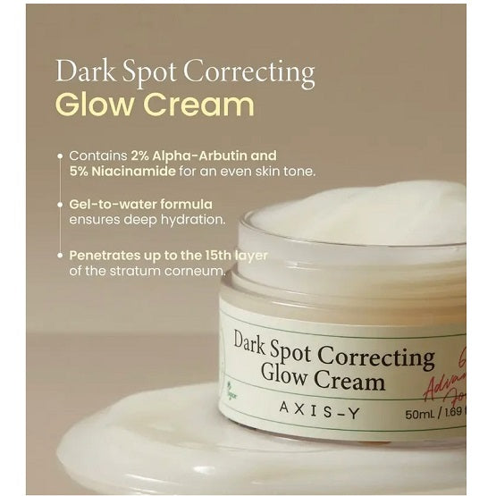 AXIS-Y - Dark Spot Correcting Glow Cream - 50ml