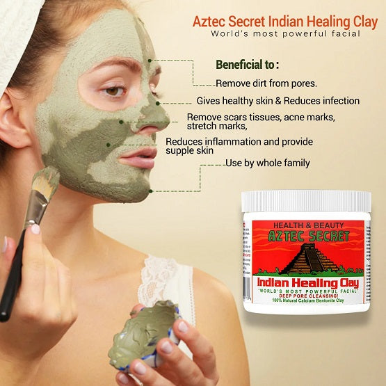 Aztec Secret Indian Healing Clay, Deep Pore Cleansing 100g In Pakistan