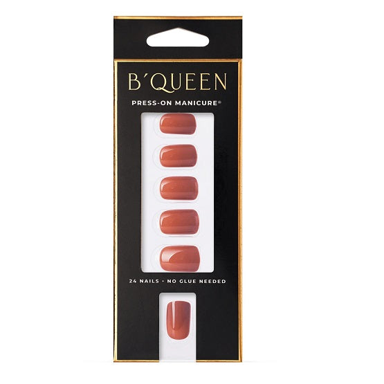 B'QUEEN Solid Nails Rust (Square) In Pakistan