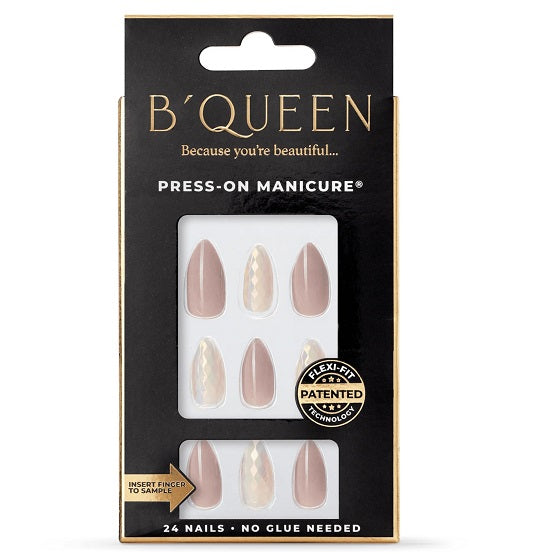 B'QUEEN Fancy Nails Holographic Nude In Pakistan - The Vault