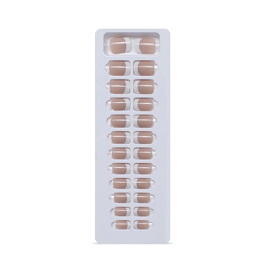 B'QUEEN French Nails Beige In Pakistan - The Vault