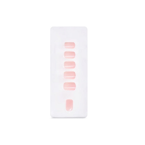 B'QUEEN Solid Nails - Pastel Pink (Square)