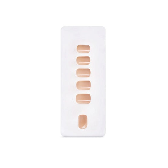B'QUEEN Solid Nails Light Nude (Square) In Pakistan - The Vault