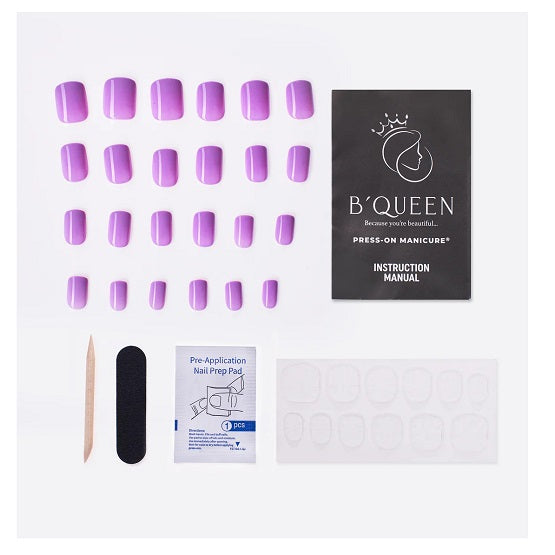 B'QUEEN Solid Nails Lilac In Pakistan - The Vault