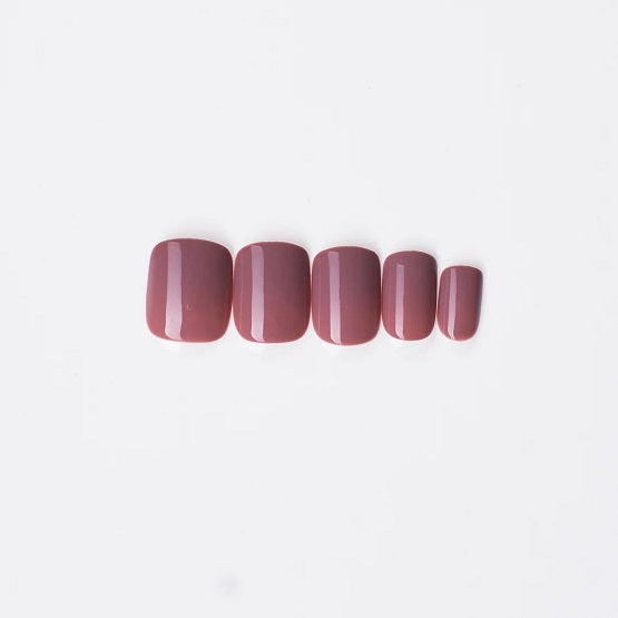 B'QUEEN Solid Nails Mauve In Pakistan - The Vault