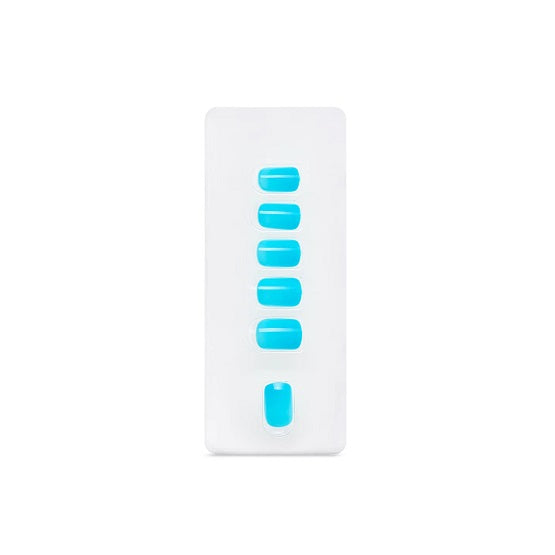B'QUEEN Solid Nails Neon Blue In Pakistan - The Vault