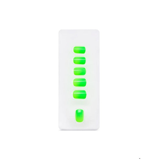 B'QUEEN Solid Nails Neon Green In Pakistan - The Vault