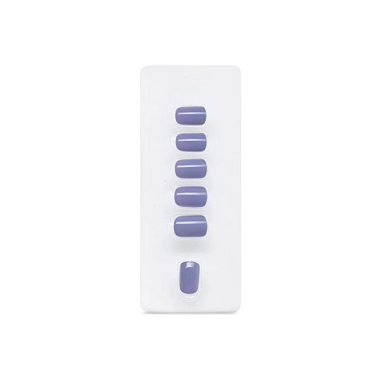 B'QUEEN Solid Nails Purple Grey In Pakistan