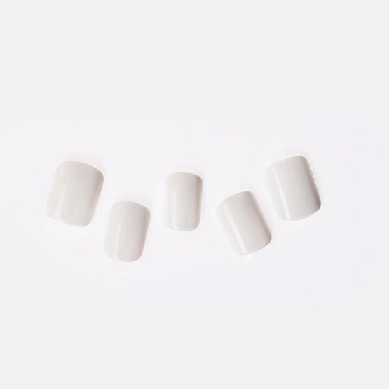 B'QUEEN Solid Nails White (Square) In Pakistan - The Vault