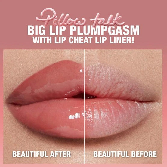 CHARLOTTE TILBURY - Pillow Talk Big Lip Plumpgasm Plumping Lip Gloss - Fair/Medium