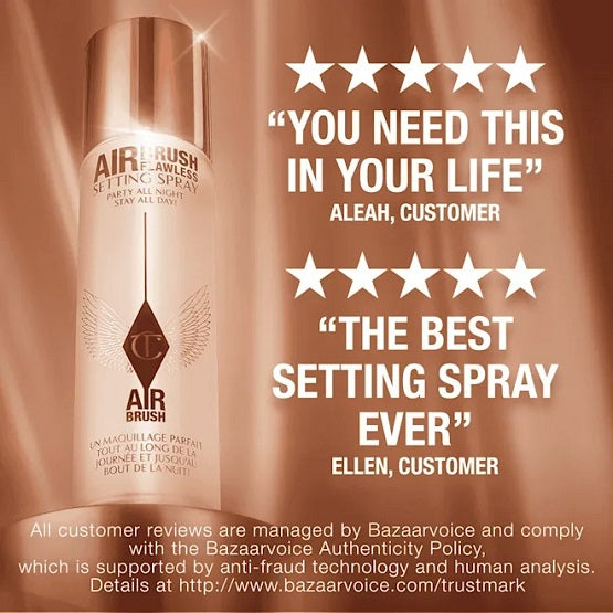 CHARLOTTE TILBURY Airbrush Flawless Setting Spray duo In Pakistan 