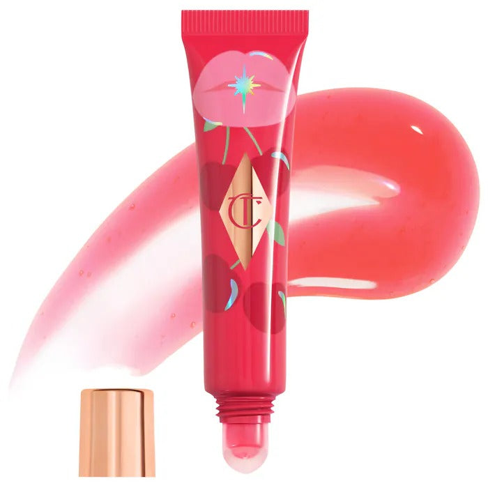 CHARLOTTE TILBURY Unreal Lips Healthy Glow Nectar Lip Oil Juicylicious Cherry Glaze In Pakistan 