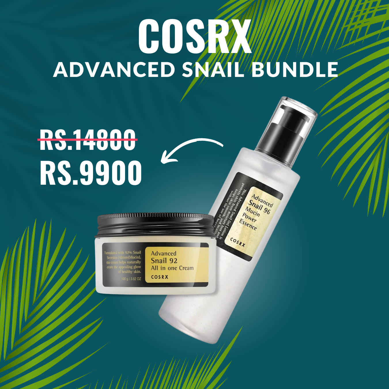 COSRX - Advanced Snail Bundle Essence + Cream