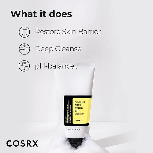 COSRX - Advanced Snail Mucin Gel Cleanser - 50ML