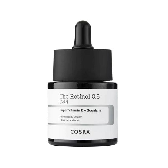 COSRX - The Retinol 0.5 Oil Super Vitamin E + Squalane