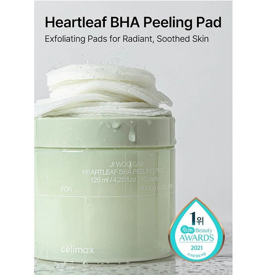 Celimax Ji.Woo.Gae Heartleaf BHA Peeling 60 Pad 125ml In Pakistan
