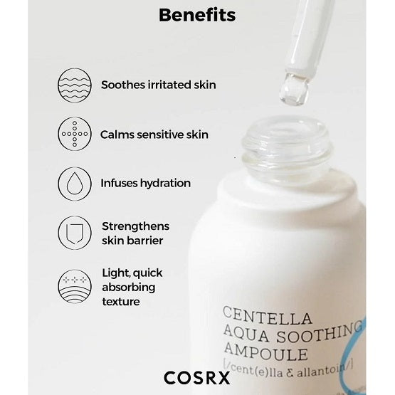 Cosrx - Hydrium Centella Aqua Soothing Ampoule - 40ml